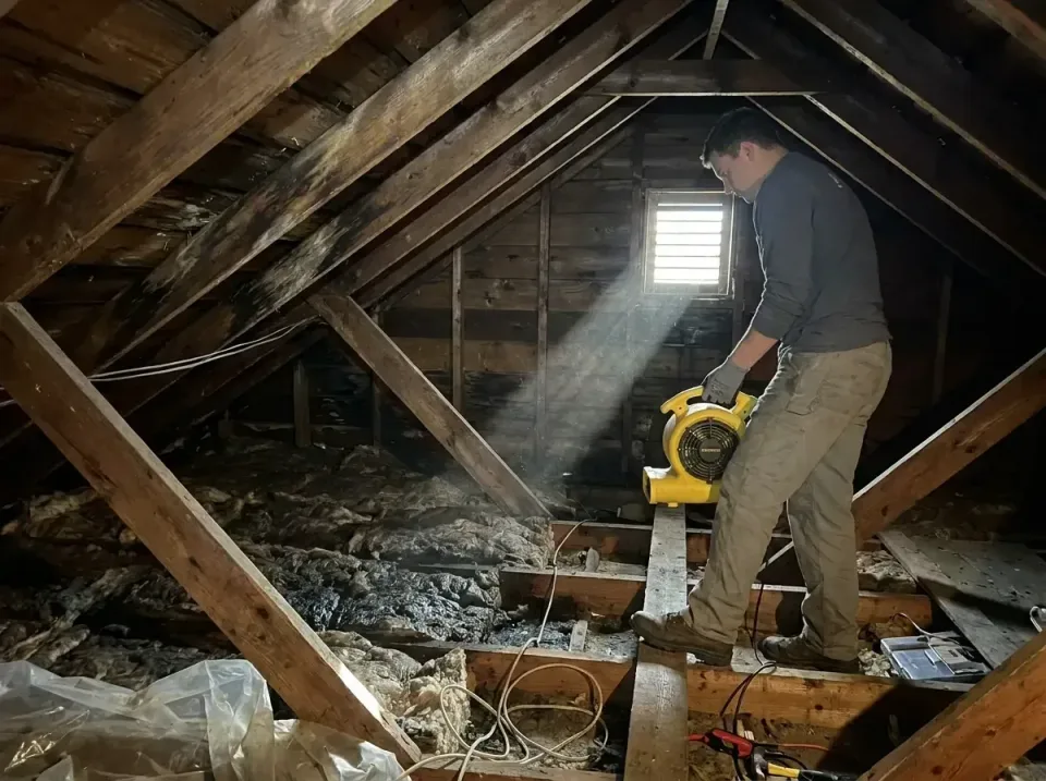 attic-water-damage-drying-proc-007 — frequently asked questions, Emergency Water Extraction & 24/7 Flood Response in Pana, IL
